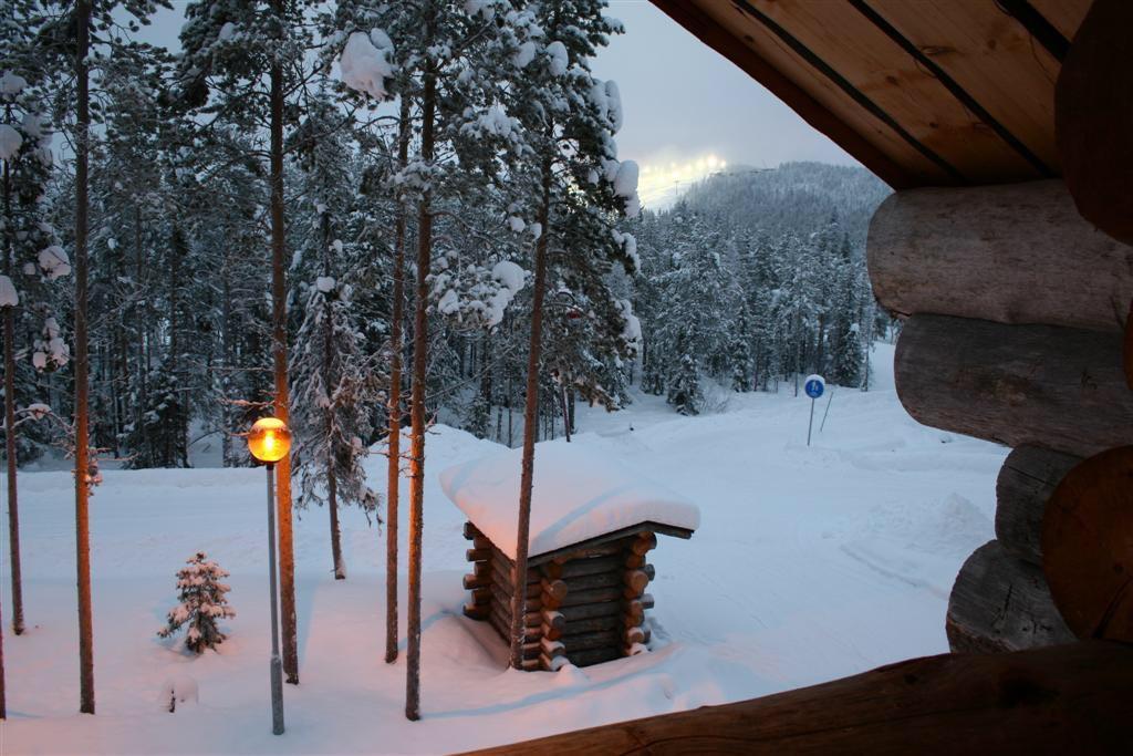 Lost Inn Cabins Äkäslompolo Exterior foto
